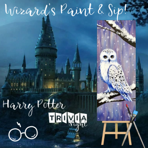 Hedwig Paint & Sip + Harry Potter Trivia! presented by Painting with a Twist: Downtown Colorado Springs at Painting with a Twist Colorado Springs Downtown, Colorado Springs CO