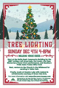 Holiday Tree Lighting presented by  at Sallie Bush Community Building, Green Mountain Falls CO