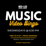 Music Video Bingo presented by  at ,  