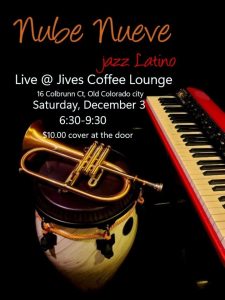 Nube Nueve presented by  at Jives Coffee Lounge, Colorado Springs CO