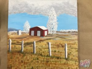 Red Barn Painting Class presented by Brush Crazy at Brush Crazy, Colorado Springs CO