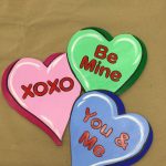 Candy Hearts Painting Class presented by Brush Crazy at Brush Crazy, Colorado Springs CO