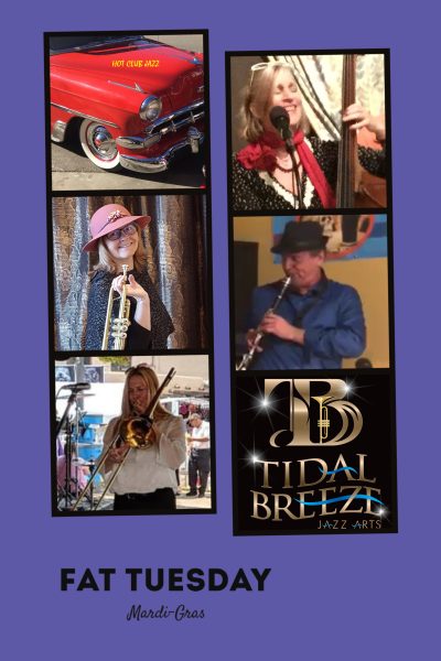 Fat Tuesday with the Tidal Breeze Hot Club Jazz Quartet presented by  at ,  