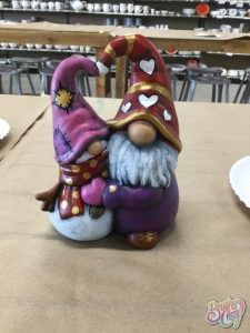 Hugging Gnome & Snowman Class presented by Brush Crazy at Brush Crazy, Colorado Springs CO