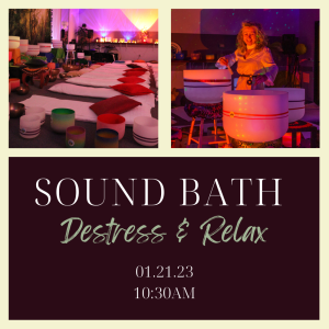 Sound Bath: Destress & Relax presented by Singing Bowls of the Rockies at ,  