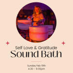 Sound Bath: Self-Love & Gratitude presented by Singing Bowls of the Rockies at ,  
