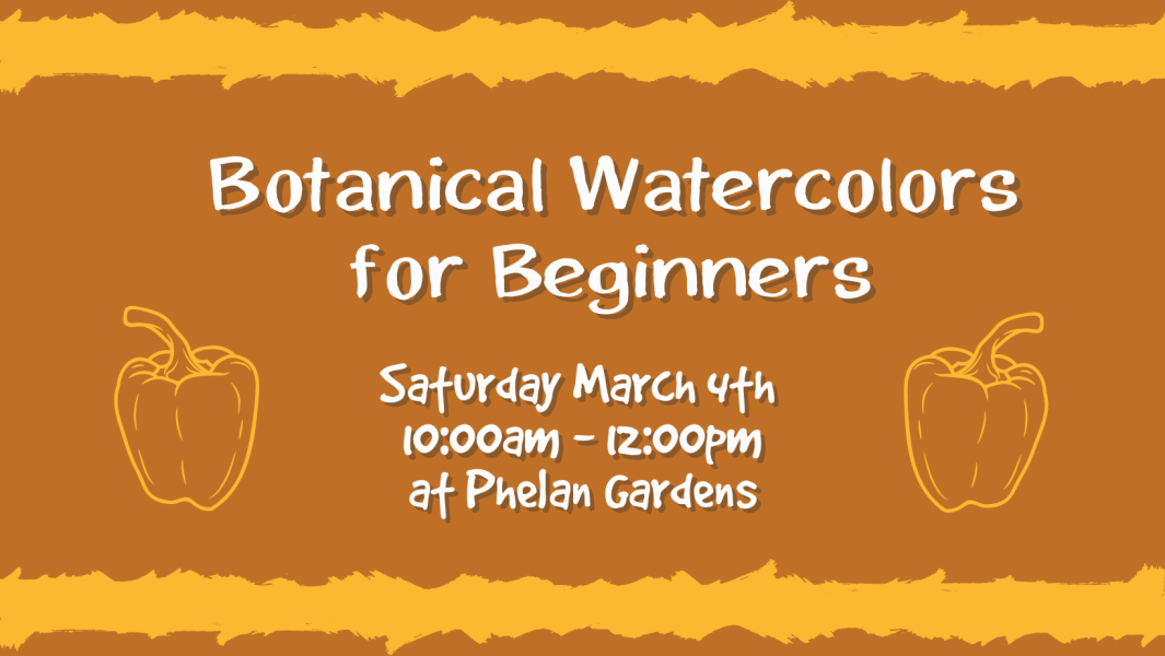 Botanical Watercolors for Beginners presented by  at Phelan Gardens, Colorado Springs CO