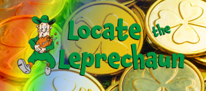 Locate the Leprechaun presented by  at ,  