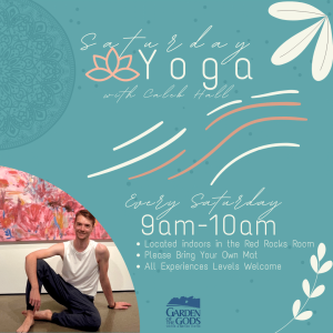 Saturday Yoga presented by Garden of the Gods Visitor & Nature Center at Garden of the Gods Visitor and Nature Center, Colorado Springs CO
