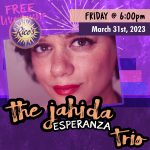 The Jahida Esperanza Trio presented by Poor Richard's Downtown at Rico's Cafe, Chocolate and Wine Bar, Colorado Springs CO
