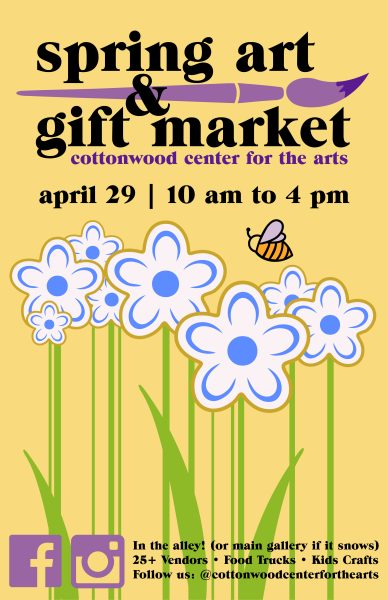 Spring Art and Gift Market presented by Cottonwood Center for the Arts at Cottonwood Center for the Arts, Colorado Springs CO