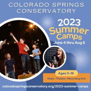 Summer Day Camps & Theater Intensive presented by Colorado Springs Conservatory at Colorado Springs Conservatory, Colorado Springs CO