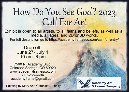 Gallery 1 - Call For Art: How Do You See God? Annual Exhibit