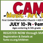 ‘First Act’ Arts Summer Camp presented by First United Methodist Church at First United Methodist Church, Colorado Springs CO