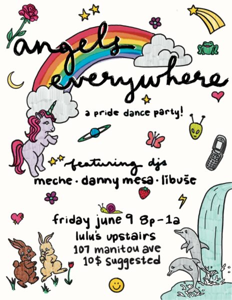 Angels Everywhere: A Pride Dance Party presented by Lulu's Downstairs at Lulu's Downstairs, Manitou Springs CO