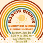 Boogie Nights: Summer Disco presented by Boogie Nights at Lulu's Downstairs, Manitou Springs CO