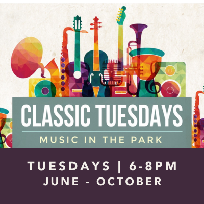 Classic Tuesdays: Music in the Park presented by Classic Tuesdays: Music in the Park at Bancroft Park in Old Colorado City, Colorado Springs CO