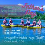 Father’s Day Paddle Yoga, Live Soundbath & Brunch presented by Dragonfly Paddle Yoga at ,  