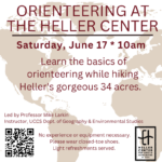 Orienteering at the Heller Center presented by Heller Center for Arts and Humanities at UCCS at UCCS - The Heller Center, Colorado Springs CO