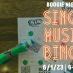 Singo Music Bingo: Boogie Nights presented by Goat Patch Brewing Company at Goat Patch Brewing Company, Colorado Springs CO