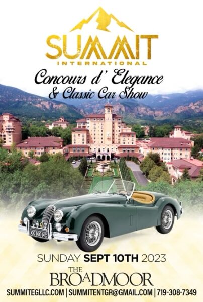 Summit International Concours d’ Elegance & Classic Car Show presented by Summit International Concours d’ Elegance & Classic Car Show at The Broadmoor Hotel, Colorado Springs CO