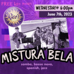 Mistura Bela presented by Poor Richard's Downtown at Rico's Cafe, Chocolate and Wine Bar, Colorado Springs CO