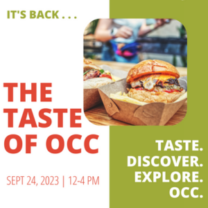 Taste of OCC presented by Theater Guide at Bancroft Park in Old Colorado City, Colorado Springs CO