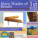 Many Shades of Brown and Plenty of Color presented by Commonwheel Artists Co-op at Commonwheel Artists Co-op, Manitou Springs CO