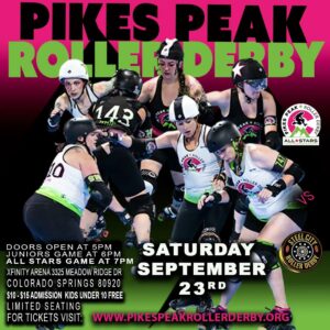 Pikes Peak Roller Derby vs. Steel City Roller Derby presented by Pikes Peak Roller Derby at ,  