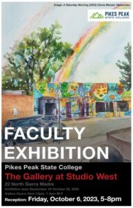 Pikes Peak State College Faculty Exhibition presented by Pikes Peak State College at ,  