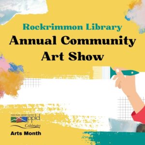 Rockrimmon Community Art Show Installation presented by PPLD: Rockrimmon Library at PPLD: Rockrimmon Branch, Colorado Springs CO