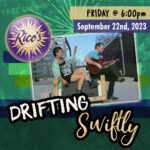 Live Music featuring Drifting Swiftly presented by Poor Richard's Downtown at Rico's Cafe, Chocolate and Wine Bar, Colorado Springs CO