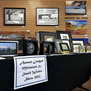 Miniature & Massive Art Show presented by Academy Art & Frame Company at Academy Art & Frame Company, Colorado Springs CO
