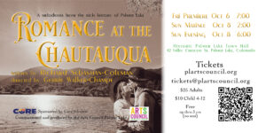 ‘Romance at the Chautauqua’ Melodrama presented by Palmer Lake Arts Council at Palmer Lake Town Hall, Palmer Lake CO