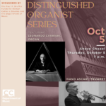 Sheffer Concert: Ivano Ascari, trumpet; Leonardo Carrieri, organ presented by Colorado College Music Department at Colorado College: Shove Chapel, Colorado Springs CO