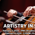 Artistry in Strings presented by Chamber Orchestra of the Springs at Broadmoor Community Church, Colorado Springs CO