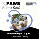 Paws to Read presented by PPLD: Rockrimmon Library at PPLD: Rockrimmon Branch, Colorado Springs CO