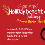 Citizens Project Holiday Concert, ft. the Steve Barta Jazz Trio presented by Citizens Project at Pro Rodeo Hall of Fame, Colorado Springs CO