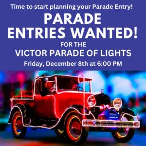 Parade Entries Wanted: Victor Parade of Lights presented by Homeschool Days: Space Technology at ,  