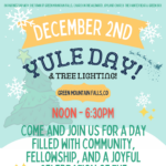 Yule Day & Tree Lighting Ceremony presented by Green Box Arts Festival at ,  