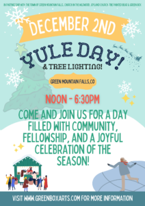 Yule Day & Tree Lighting Ceremony presented by Green Box Arts Festival at ,  