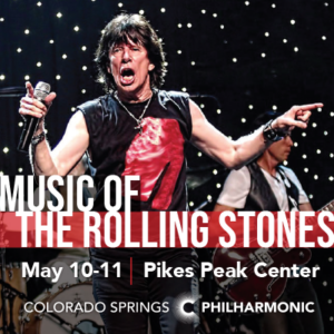 Music of the Rolling Stones presented by Colorado Springs Philharmonic at Pikes Peak Center for the Performing Arts, Colorado Springs CO