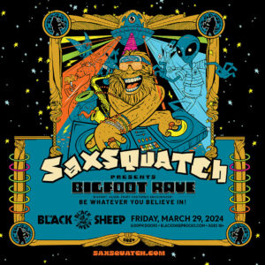 Saxsquatch presented by The Black Sheep at The Black Sheep, Colorado Springs CO