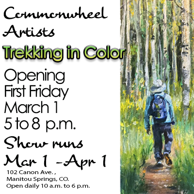 ‘Trekking in Color’ presented by Commonwheel Artists Co-op at Commonwheel Artists Co-op, Manitou Springs CO