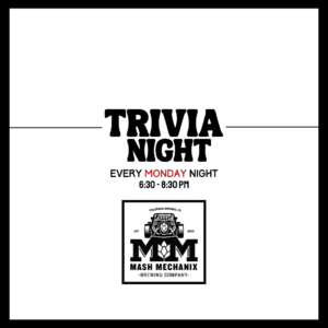 Trivia presented by Rainy Day Activities in the Pikes Peak Region at Mash Mechanix Brewing Co, Colorado Springs CO