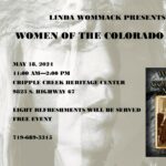 Linda Wommack Presents: ‘Women of the Colorado Mines’ presented by Cripple Creek Heritage Center at Cripple Creek Heritage Center, Cripple Creek CO