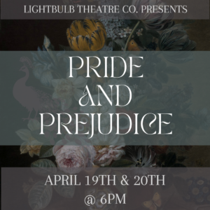 ‘Pride & Prejudice’ presented by Rainy Day Activities in the Pikes Peak Region at Woodland Park High School, Woodland Park CO