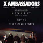 X Ambassadors presented by Pikes Peak Center for the Performing Arts at Pikes Peak Center for the Performing Arts, Colorado Springs CO