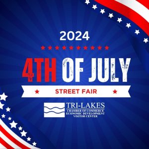 Call For Artists: 4th of July Street Fair Vendor Application, Tri-Lakes Chamber