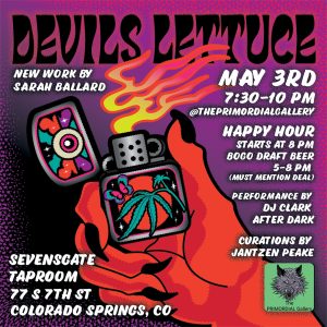 Devils Lettuce presented by Hunter-Wolff Gallery Featuring Allen Voss at ,  